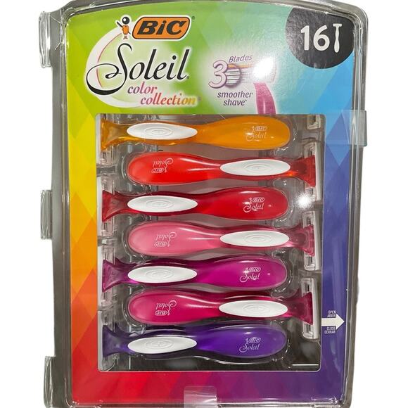 BIC Soleil Simply Color Collection Smoother Shave (16 Total) NEW - Picture 3 of 8